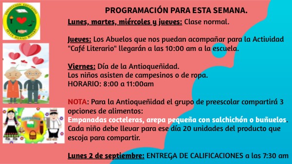 Actividad Semana 27 de Abril al 4 de mayo | Genially