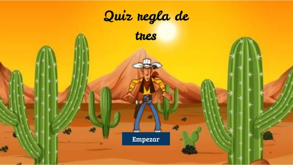 Regla de tres Lucky Luke | Genially