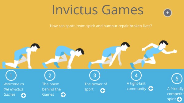 Chapter 1: Invictus Games | Genially