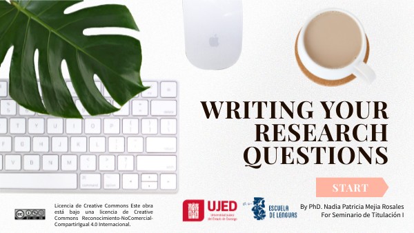 Writing your Research Question | Genially