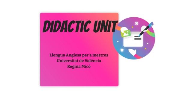 Didactic Unit | Genially