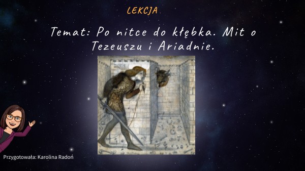 Mit o Tezeuszu i Ariadnie | Genially