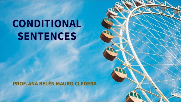 Conditional sentences | Genially