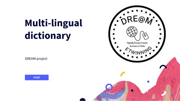 MULTI-LINGUAL DICTIONARY | Genially
