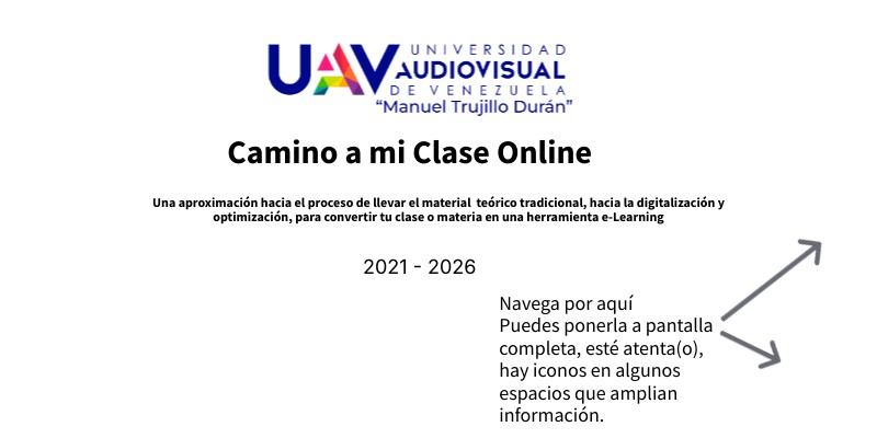 Camino a mi clase online | Genially
