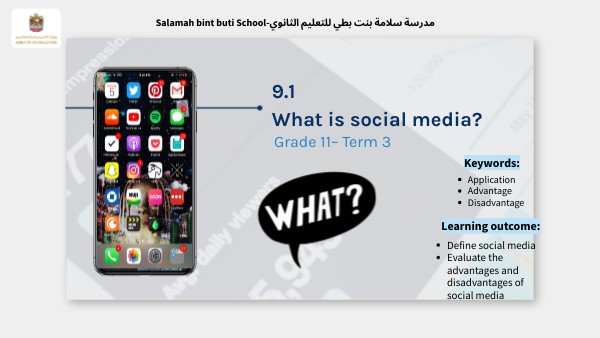 G11 9.1 social media | Genially