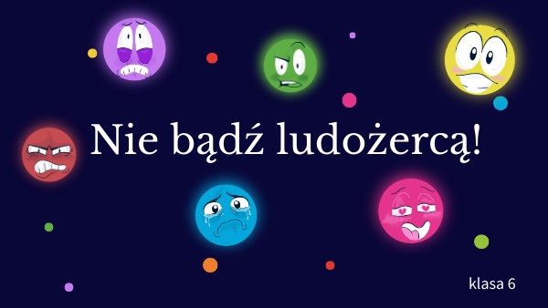 List do ludożerców | Genially