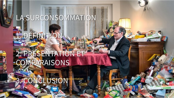 Surconsommation | Genially