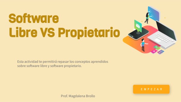 SW Libre Vs Propietario (Quiz Video)