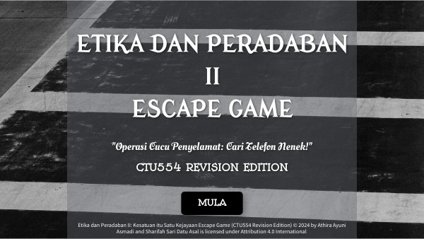 CTU554 REVISION GAME | Genially