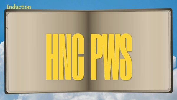 PWS INDUCTION 2021 | Genially
