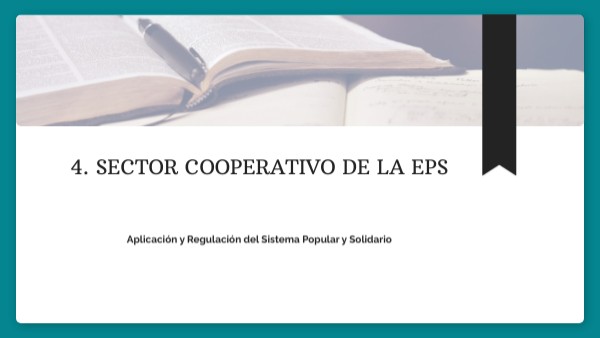4. DEL SECTOR COOPERATIVO | Genially