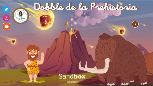 Dobble de la Prehistoria. @nsuamar