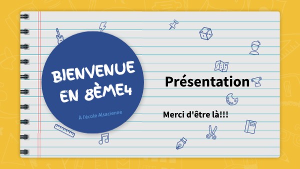 BACK TO SCHOOL PRESENTATION | Genially