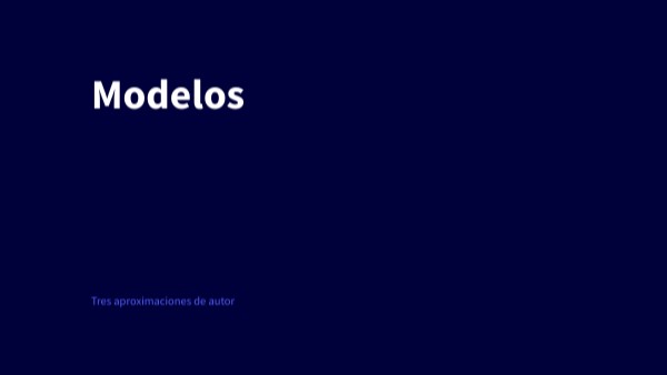Modelos | Genially
