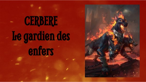 Cerbère le gardien des enfers par Baptiste et Timéo 6e5