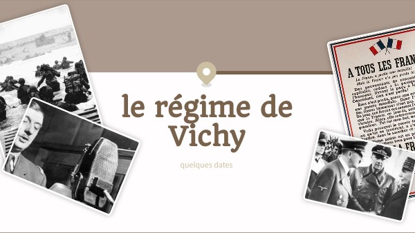 Développement Construit Sur Le Régime De Vichy view.genially.com
