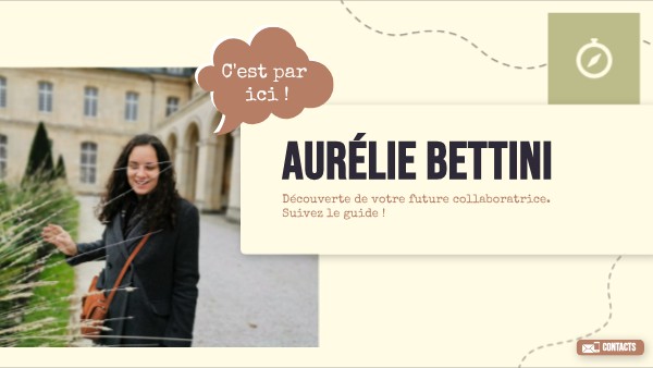 CV Aurélie Interactif | Genially