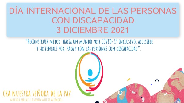 Día de personas con discapacidad 2021- | Genially