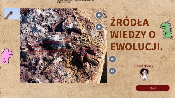 B8 Źródła wiedzy o ewolucji | Genially
