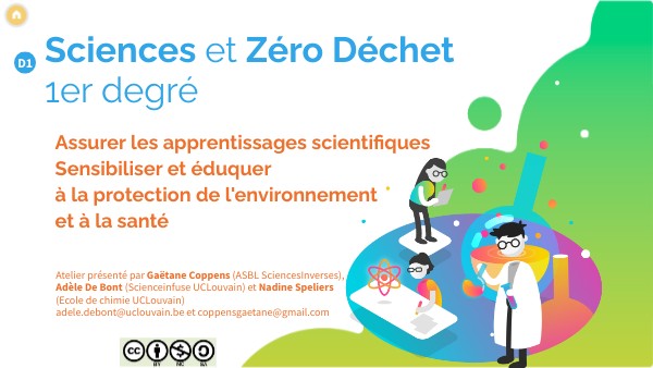 Sciences et Zéro déchet - 1er degré | Genially