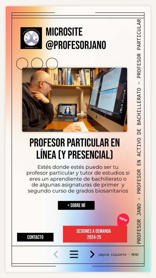 Profesor Particular @profesorjano | Genially