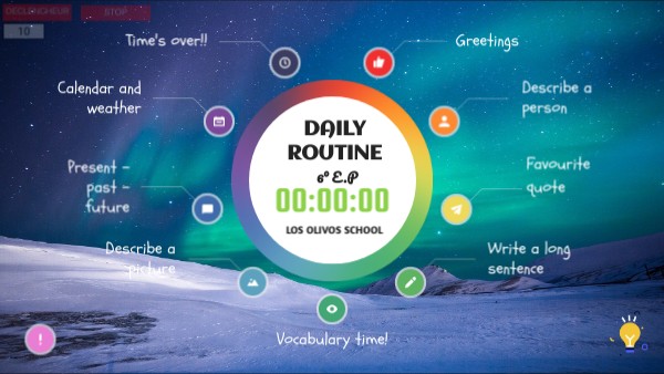 2nd T. DAILY ROUTINE 6º EP LOS OLIVOS | Genially