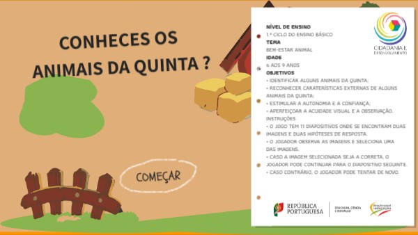 Animais da Quinta | Genially