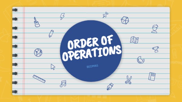 ORDER OF OPERATIONS | Genially