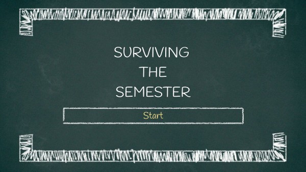 SURVING THE SEMESTER | Genially