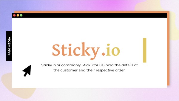 OB Day 1: Sticki.io, Shiphero, Policies