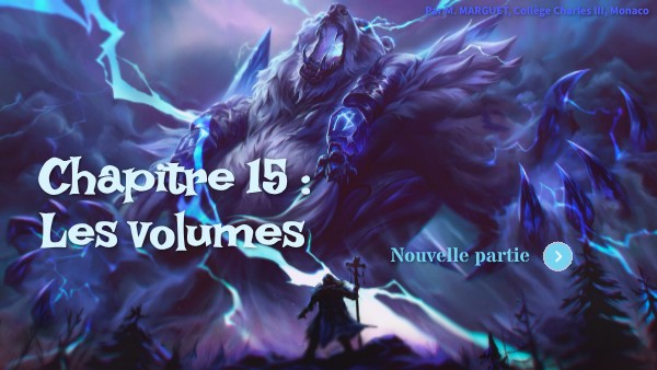 Chapitre 15 : Les volumes 5ème | Genially