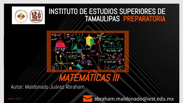 Matemáticas III(INTRODUCCION) | Genially