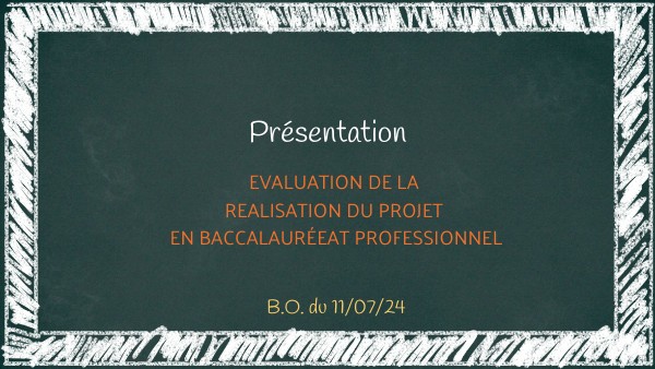 Évaluation de la réalisation du projet 2024 | Genially