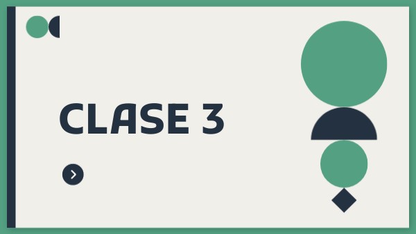 CLASE 3 | Genially