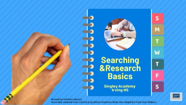 Searching and Research Basics | Genially