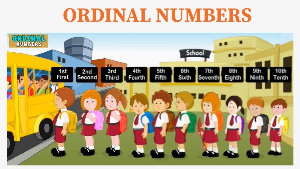 ORDINAL NUMBERS