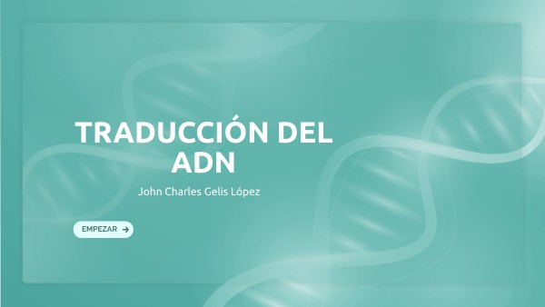 PRESENTACIÓN MEDICINA ADN | Genially