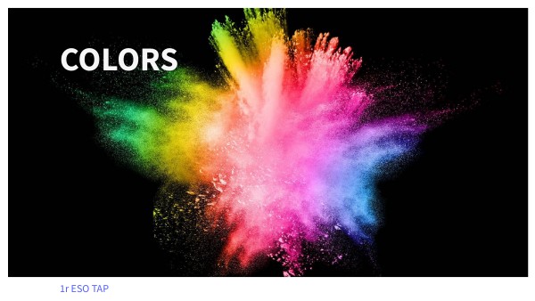 COLORS | Genially