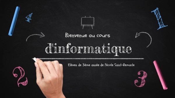 Cours 3e info | Genially