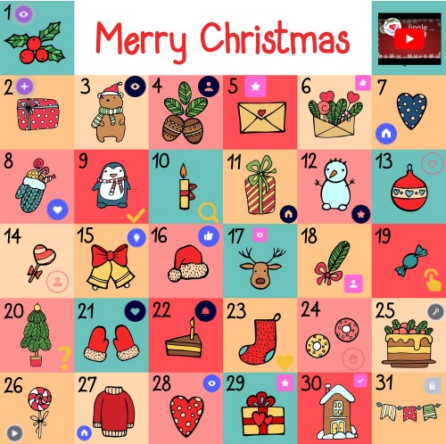 Year 9- Advent Calendar | Genially