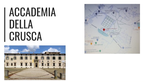 Accademia Della Crusca Dove Si Trova