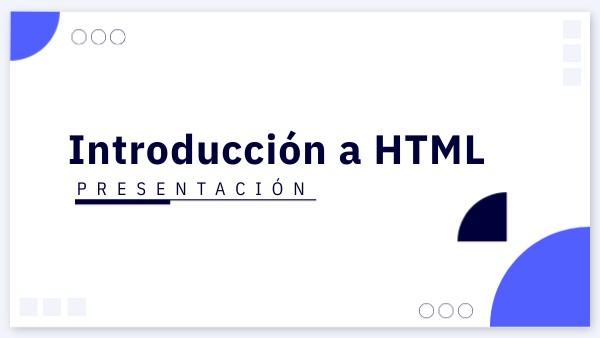 HTML | Genially