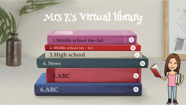 Digital Bookshelf | Genially