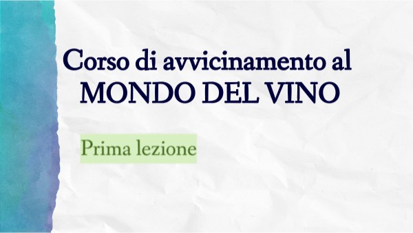 Copia - PRIMA LEZIONE | Genially