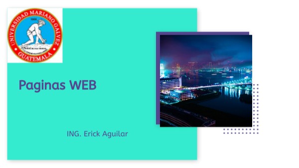 Paginas Web | Genially