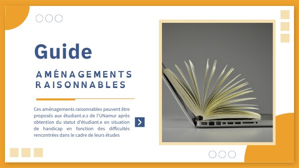 Guide aménagements | Genially