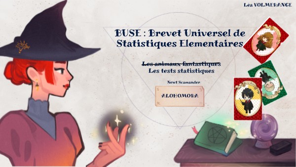 Tests statistiques bis | Genially