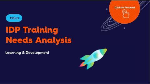 IDP Training Needs Analysis 2023 | Genially