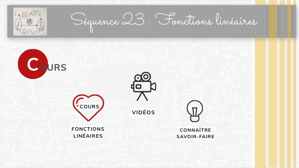 24.5 - D10 - Fonctions Linéaires | Genially